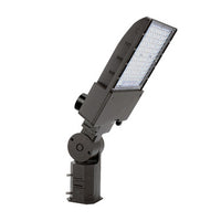 40 Watt LED Parking Lot Area Light - Slipfitter Mount with Photocell - 5600 Lumens - 5000K Daylight - 480V - Bronze Finish