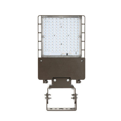 40 Watt LED Parking Lot Area Light - Trunnion Mount - 5600 Lumens - 5000K Daylight - 120-277V - Bronze Finish