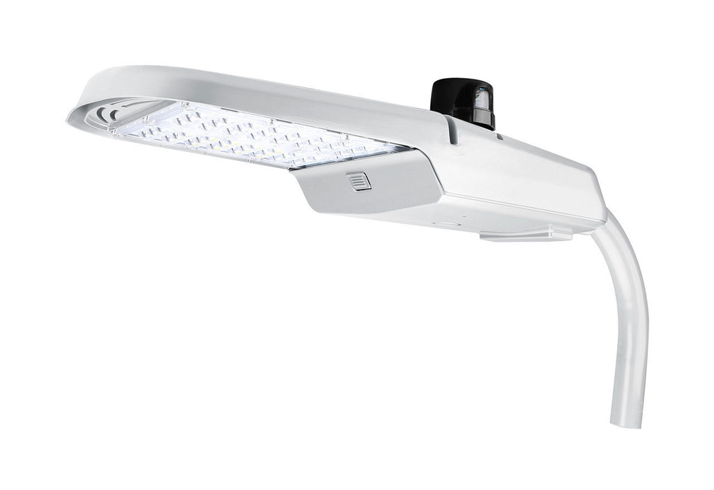 150 Watt LED Dusk To Dawn Light With Photocell - 20000 Lumens - 5000K Daylight - 120-277V - Silver Finish