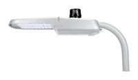 150 Watt LED Dusk To Dawn Light With Photocell - 20000 Lumens - 5000K Daylight - 120-277V - Silver Finish - Includes Arm/Wall Mount