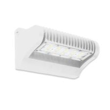 25 Watt LED Rotatable Wallpack - 3375 Lumens - 5000K Daylight - 120-277V - White Finish