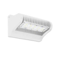 25 Watt LED Rotatable Wallpack - 3375 Lumens - 5000K Daylight - 120-277V - White Finish
