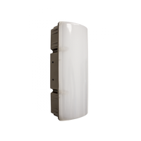 20 Watt LED Vandalproof Wallpack - 1900 Lumens - 4000K Cool White - 120-277V - Bronze Finish