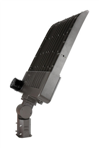 350 Watt LED Parking Lot Area Light - Slipfitter Mount with Photocell - 50000 Lumens - 5000K Daylight - 480V - Bronze Finish