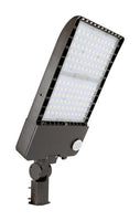 350 Watt LED Parking Lot Area Light - Slipfitter Mount with Motion Sensor - 50000 Lumens - 5000K Daylight - 120-277V - Bronze Finish