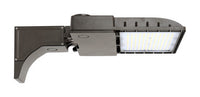 100 Watt LED Parking Lot Area Light - Wall Mount - 13800 Lumens - 5000K Daylight - 480V - Bronze Finish