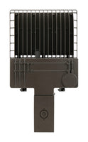 100 Watt LED Parking Lot Area Light - Wall Mount - 13800 Lumens - 5000K Daylight - 480V - Bronze Finish