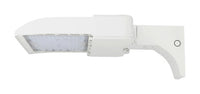 200 Watt LED Parking Lot Area Light - Wall Mount - 26000 Lumens - 5000K Daylight - 480V - White Finish