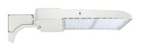 250 Watt LED Parking Lot Area Light - Wall Mount - 34500 Lumens - 5000K Daylight - 120-277V - White Finish