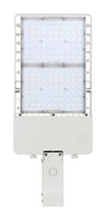 250 Watt LED Parking Lot Area Light - Wall Mount - 34500 Lumens - 5000K Daylight - 480V - White Finish