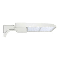 300 Watt LED Parking Lot Area Light - Wall Mount - 41000 Lumens - 5000K Daylight - 120-277V - White Finish