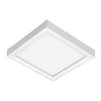 Juno SlimForm Surface Mount Downlights - Square, 12IN, 1300 Nominal LM, Switchable CCT – 2700K, 3000K, 3500K, 4000K, and 5000K, 90+ CRI, Multi-Volt, 0-10V Dimming Driver, White