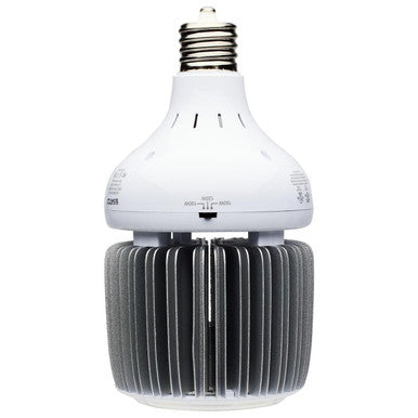 LED Lowbay PAR Bulb - HighBay Retrofit - Watt Selectable 60/80/100W - 14000 Max Lumens - 5000K Daylight - 120-277V - E39 Mogul Base - Ballast Bypass