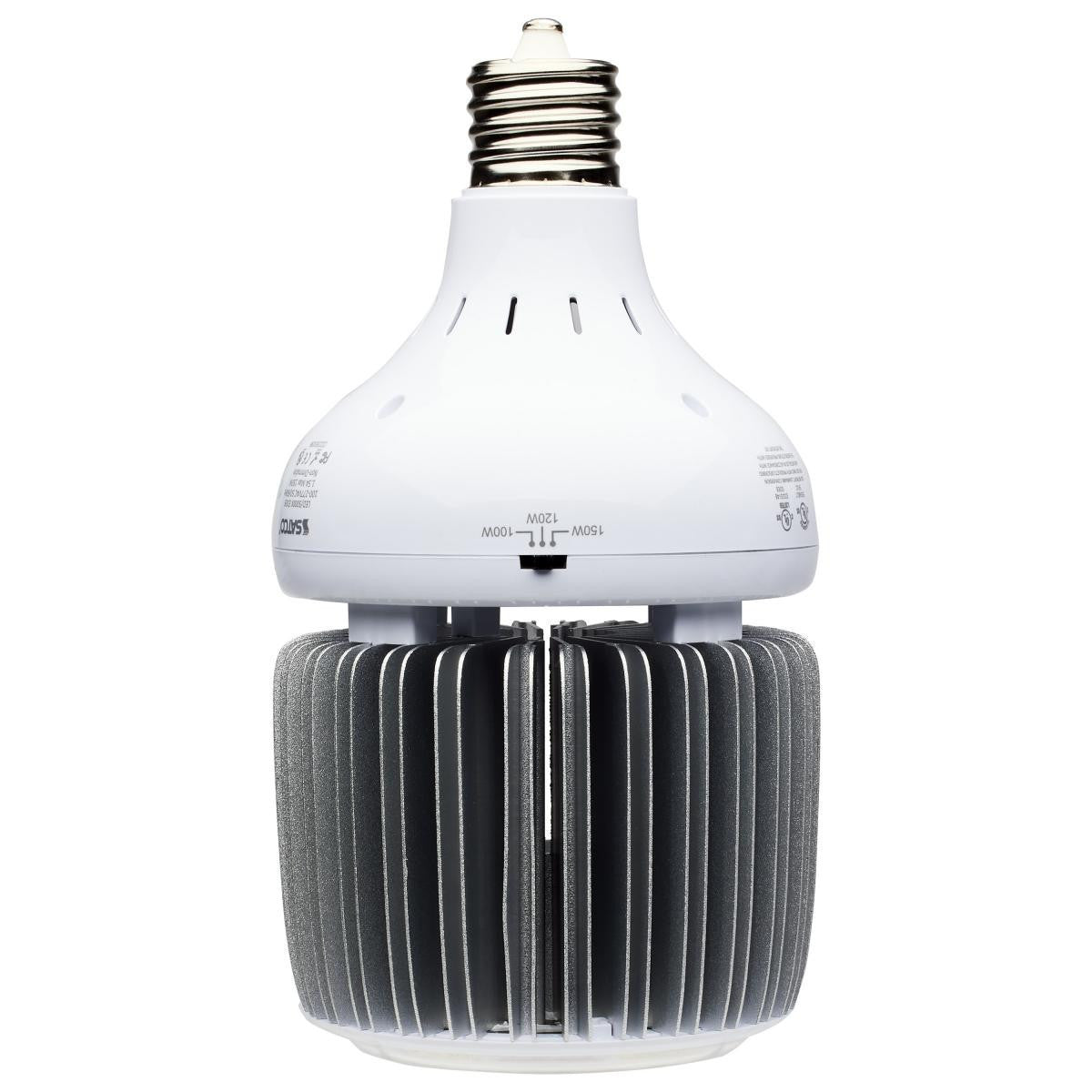 LED Lowbay PAR Bulb - HighBay Retrofit - Watt Selectable 60/80/100W - 14000 Max Lumens - 4000K Cool White - 120-277V - E39 Mogul Base - Ballast Bypass