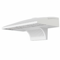 DSXW2 LED Wall Light - P6, 5000K ,70CRI, Forward throw medium,120-277V,Surface mount,White finish, super durable
