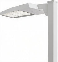 RSX LED Area Light, Size 3, 42630 Lumens, 4000K, Type V distribution, 120-277V, Square pole mounting, Seven-wire receptacle only (no controls), White, super durable