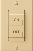 nLight Wired Aesthetic Wallpod, Light Almond