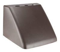 LED Full Cut Off Wall Pack - 10% Up 90% Down Light - Watt Selectable 80W/64W/48W - 11600 Max Lumens -Color Selectable 30K/40K/50K - 120-277V - Silver Finish - With Photocell
