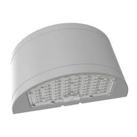 LED Full Cut Off Wall Pack - 10% Up 90% Down Light - Watt Selectable 80W/64W/48W - 11600 Max Lumens -Color Selectable 30K/40K/50K - 120-277V - Bronze Finish - With Photocell