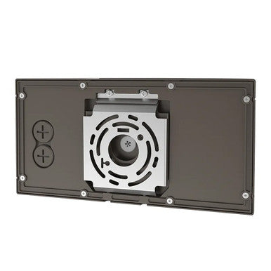 LED Full Cut Off Wall Pack - 10% Up 90% Down Light - Watt Selectable 80W/64W/48W - 11600 Max Lumens -Color Selectable 30K/40K/50K - 120-277V - Black Finish - With Photocell