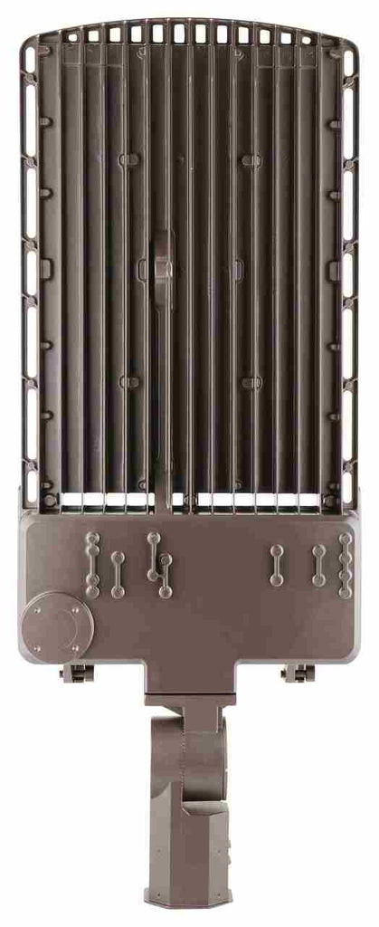 LED Parking Lot Area Light - 400W/360W/320W/300W Watt Selectable - 61000 Max Lumens - Trunnion Mount - Color Selectable 40K/50K - 347-480V - Bronze Finish