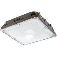 LED Parking Garage Light, Perfect for Canopies, Carports and Storage Areas, 40 Watt - 5400 Lumens - 3000K Soft White Color Temperature - Bronze Housing
