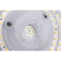 IP69K High Bay LED Light - Waterproof - Watt Selectable 160W/135W/120W - Max 26000 Lumens - Color Selectable 30K/40K/50K - 120-347V - White Finish