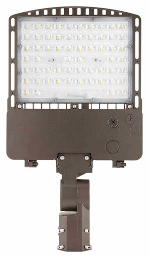 LED Pickleball Court Light - Watt Selectable  400W/320W/240W - 5000K Daylight - Max 69,000 Lumens - 277-480V - Adjustable Pole Mount - Bronze Finish