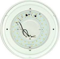 19 Inch LED Mushroom Light - 32 Watt - 1950 Lumens - Color Selectable 30K/40K/50K - 120V - Dimmable - White