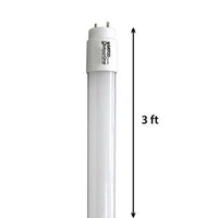 LED T8 Linear Retrofit Bulb - 3 Foot - 12 Watt - 1400 Lumens - 3500K Neutral White - Ballast Bypass Only