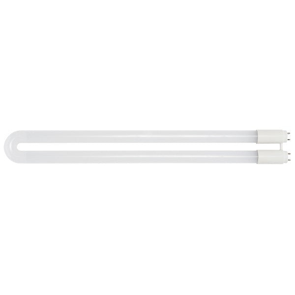 LED T8 - U-Shape Retrofit Bulb - 22 Inch - 13 Watt - 1800 Lumens - 3500K Neutral White - Electronic T8 Ballast Compatible & Bypass Ballast