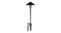 ASD Low Voltage Landscape LED Flat Hat Pathway Lights 5W 12-24V 2700/3000/3500/4000/5000K CRI90+, IP65 Waterproof, Aluminum 6x15inch Black ETL  - 6 Piece Minimum
