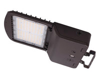 Multiwatt LED Parking Lot Area Light -  100/80/60 Watts - Trunnion Mount - 14000 Lumens - 5000K Daylight - Type 5 Lens - 120-277V - Bronze Finish