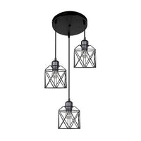 ASD Pendant ATTIC NOVA 3xE26 120V Round base Black ETL