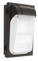 TWX LED Size 1 Wallpack, LED, Package 2, 4000K, 120-277V, Photocell,  buttontype, Dark bronze finish,  super durable