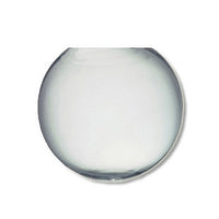 20 Inch Plastic Globe Neckless Opening Clear Acrylic
