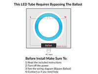 LED T9 Bulb Replaces FC12T9/WW - 12 inch, 16 Watt, 1600 Lumens, 3000K Soft White - Ballast Bypass