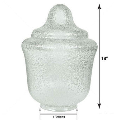 Medium Acorn Plastic Globe 8