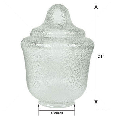 Large Acorn Plastic Globe 8