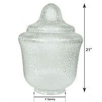 Large Acorn Plastic Globe 8