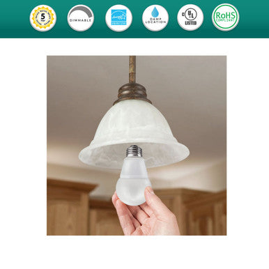 LED 10 Watt Dimmable (60W Replacement) A19 Light Bulb, 4000K - 120 Volt