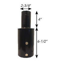 Tenon Adaptor 4 Inch Round Pole, Bronze