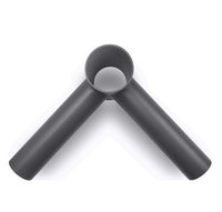2 Fixture Light Pole Spoke Bracket, 2 Way at 90 degrees, 1 Foot Wide, slips on 2-3/8 tenon