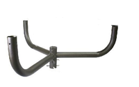 Triple Light Bullhorn mounting bracket, slips on 2-3/8 round pole or tenon