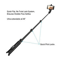 Get A Heavy Duty Aluminum, Lightweight, Bluetooth Remote Tripod Selfie Stick - Free With Your Order Over $1,000! Exclusive loyalty program offer only!