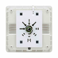 Square LED Canopy Light - 40 Watt - Ceiling or Conduit Mount - 5400 Lumens - 5000K Daylight - 120-277V- White