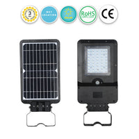 LED Solar Dusk to Dawn Light - 15 Watt - 1600 Lumens - 6000K Daylight - Wall or Post Mount - with PIR Motion Sensor