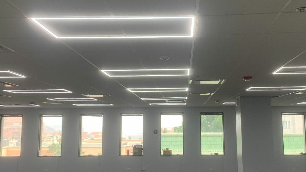 LED Edge Lit Drop Ceiling Recessed Grid Light - 2x4  - 4000K Cool White