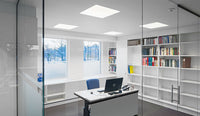 2x2 LED Flat Panel - 30/25/20 Watt Selectable - 4400 Max Lumens - 35K/40K/50K Color Selectable - 120-277V - Dimmable - For Recessed Drop Ceiling