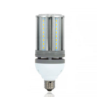 9 Watt LED Corn Bulb - Metal Halide Retrofit -400 Lumens - Amber - 120-277V - E26 Medium Base - Ballast Bypass